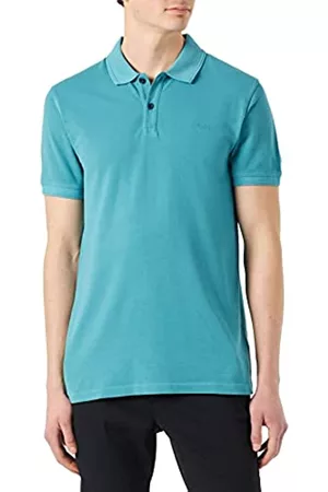 HUGO BOSS Hombre Polos - BOSS Prime Camiseta, Turquoise/Aqua, XXL para Hombre