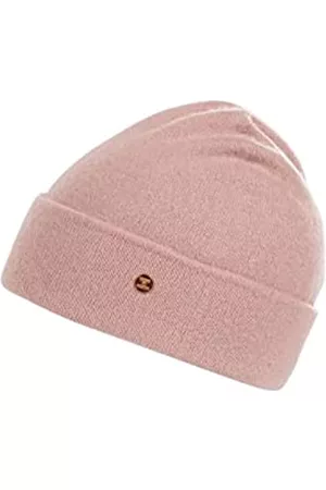 Bickley+Mitchell Mujer Gorros - Cashmere 2173-01-12-68-Gorro de Lana Merino para Mujer Gorro de Punto, Muave, Talla única