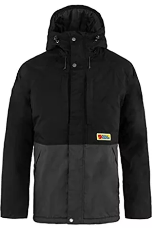Fjällräven Hombre De Invierno - F84128-550-030 Vardag Lite Padded Jacket M Black-Dark Grey XS