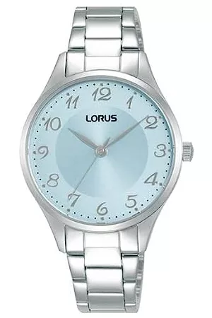 Lorus Reloj analógico de cuarzo para hombre RM329HX9, azul, pulsera, Azul,  Pulsera