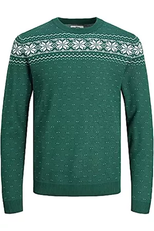 JERSEY JACK & JONES HOMBRE JJEHILL KNIT CREW VERDE CLARO 3