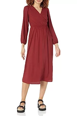 MINUS Vestido de cóctel Mujeres Talla EU 40 rojo look casual