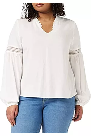 Louche Niki Blusas, Blanco Crema, 40 para Mujer