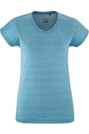 Lafuma Mujer Ropa de deporte y Baño - Skim tee - Camiseta Ligera - Mujer - Senderismo, Trekking, Estilo de Vida - Azul