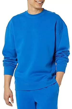 Essentials - Suéter de cuello redondo para hombre (disponible en  tallas grandes y altas)