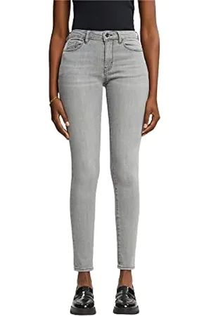 Jeans Acampanados De Tiro Medio Mujer Esprit 023ee1b304