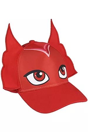 CERDÁ LIFE'S LITTLE MOMENTS Niños Gorras - Premium PJ Masks Buhita Gorra de Tenis, Color rojo, 52-58 cm (2200002884)