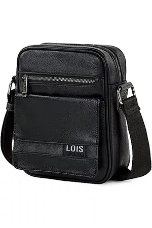 Lois - Bandoleras Hombre - Bolso Hombre Bandolera Ajustable - Bandolera  Hombre Polipiel - Bolso Bandolera Hombre. Bolso de Hombre Pequeño. 310216