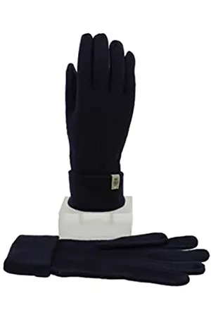 Roeckl Mujer Guantes - Essentials Basic Handschuh, Guantes Mujer, Azul, Einheitsgröße - Part_B07H1B8JP3