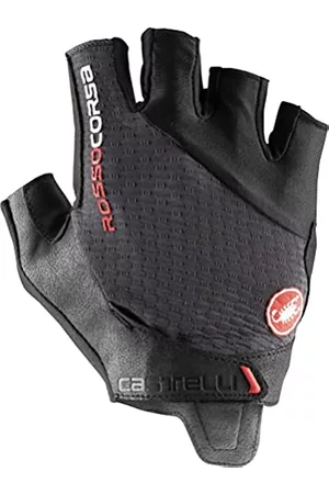 Castelli Hombre Guantes - Rosso Corsa Pro V Glove, Men's, Darkgray, M