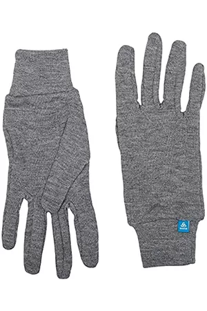 Odlo Niños Guantes - Kinder ACTIVE WARM ECO Handschuhe, Steel Grey Melange, L