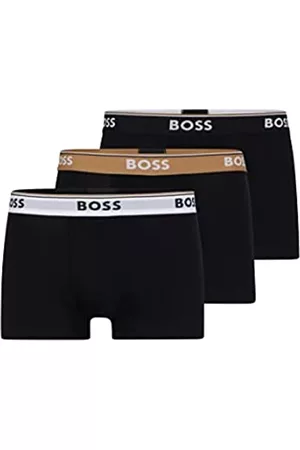 HUGO BOSS Hombre Pantalones Cortos y Bermudas - Trunk 3p Power, Boxers a Pantalones Cortos para Hombre, Multicolor (Open Miscellaneous 982), XXL