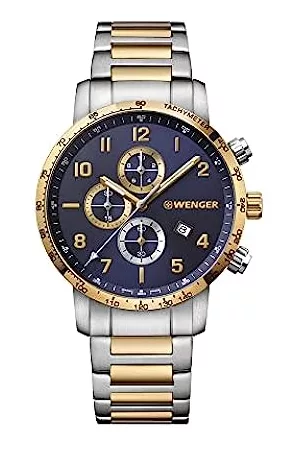 Reloj elegante de hombre en acero y oro, Attitude Automatic