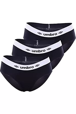 Umbro Mujer Braguitas - Culottes Umb/2/Bc2x3 Ropa Interior, Negro, L para Mujer