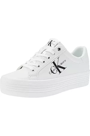 Calvin Klein - Zapatillas Para Mujer Blancas - Ess Vulc Mono