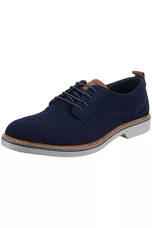 IGI&Co Ung 16191, Oxford Plano Hombre, Azul, 43 EU : : Moda