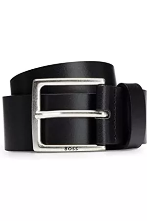 HUGO BOSS Hombre Cinturones - Rummi_Sz40 Cinturón, Black1, 80 para Hombre