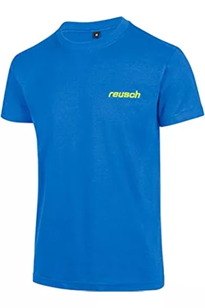 Reusch Hombre Polos - Promo - Camiseta para Hombre, Hombre, 3990100, Azul eléctrico, Small