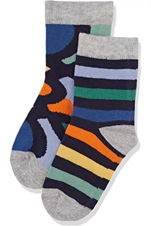 Pack de 5 pares de calcetines para niños de algodón azul marino Ecodim