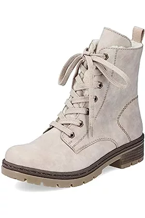 Rieker Mujer Botines Z4180, señora Botines,botas,medias  botas,botines,forradas,botas de invierno,Marrón (braun / 22),36 EU / 3.5 UK  : : Moda