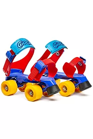 GIOCA Niños Zapatillas - Pattino Jet Blue Red, Unisex Niños, Azul Rojo Amarillo, 34-44