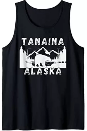 Retro Tanaina Alaska Apparel Souvenir Designs Hombre Retro - Recuerdo de ropa retro Tanaina Alaska Camiseta sin Mangas