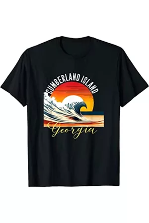 Cumberland Island Vacation Outfits & Beachwear Hombre Retro - Ropa de recuerdo retro de Cumberland Island - Cumberland Island Camiseta
