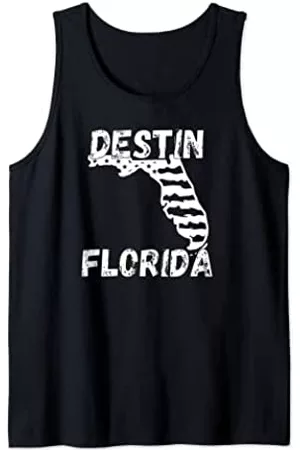 Retro Destin Florida Apparel Designs Hombre Retro - Ropa retro de Destin Florida Camiseta sin Mangas