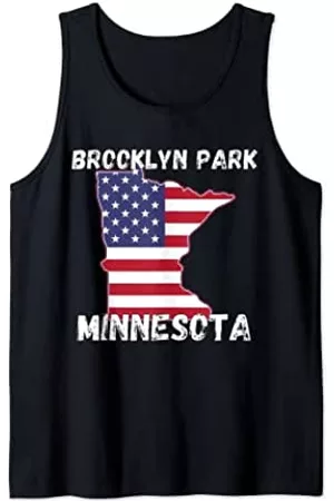Retro Brooklyn Park MN Minnesota Apparel Souvenir Hombre Retro - Souvenir retro de ropa de Brooklyn Park MN Minnesota Camiseta sin Mangas