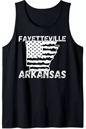 Retro Fayetteville AR Arkansas Apparel Souvenir Hombre Retro - Souvenir de ropa retro de Fayetteville AR Arkansas Camiseta sin Mangas