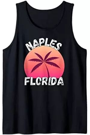 Retro Naples Florida Apparel Designs Hombre Retro - Ropa retro de Nápoles Florida Camiseta sin Mangas