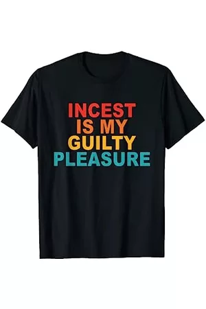 Incest Is My Guilty Pleasure Hombre Retro - Ropa retro divertida Camiseta
