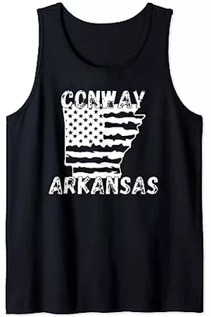 Retro Conway AR Arkansas City Apparel Souvenir Hombre Retro - Souvenir retro de ropa de Conway AR Arkansas City Camiseta sin Mangas