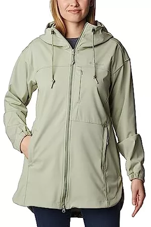 Chaqueta Columbia Earth Explorer Shell Impermeable Verde Mujer