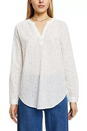 edc by Esprit Mujer 991cc1f320 Blusas, 103/White 4, L: : Moda