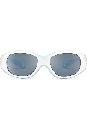 Gafas de Sol envolventes para Niños KOOLSUN SPORT - White Royal
