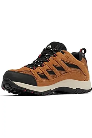 Mejores Zapatos De Montaña Columbia - Crestwood Waterproof Hombre Naranjas