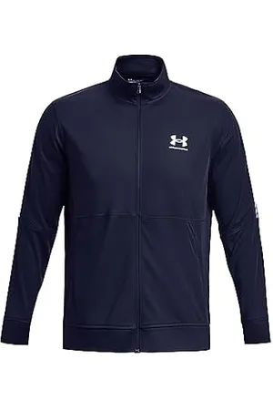 Chaqueta Deportiva Para Hombre Under Armour Pique Gris Claro