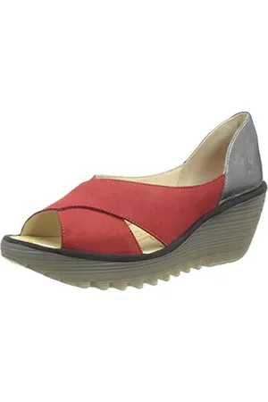 Fly London YOMA Rojo - Envío gratis   ! - Zapatos Sandalias Mujer  84,00 €