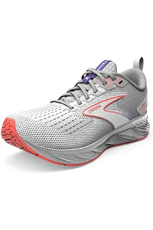 Brooks Mujer Adrenaline GTS 23 Ancho Blanco/Oyster/Plata