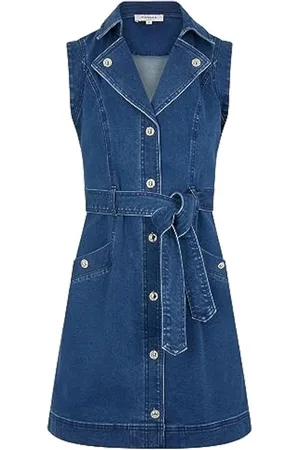 Morgan ROURI Azul - Envío gratis   ! - textil Vestidos cortos  Mujer 56,00 €