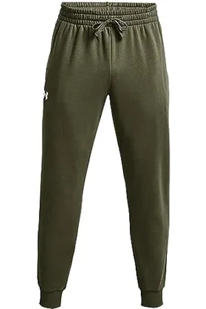 Under Armour - Pantalones de forro polar Hustle, para hombre., Azul, M