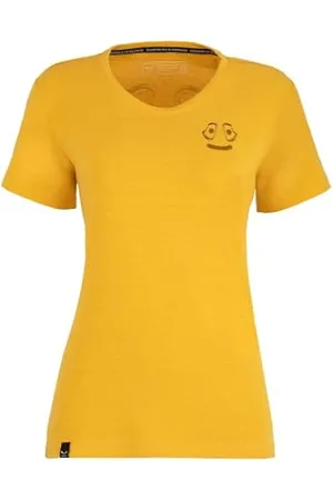 Rebajas Camisetas deportivas de color dorado para mujer FASHIOLA.es