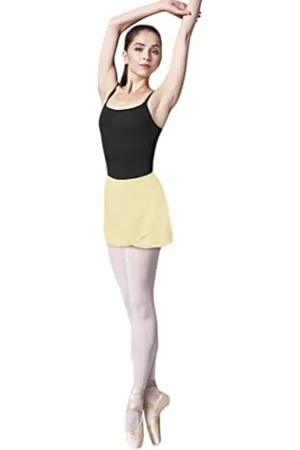 Bloch Dance Vera Georgette Falda Cruzada de Ballet para Mujer