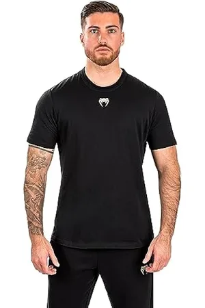 Venum UFC REPLICA ADRENALINE - Camiseta estampada - black/gold/negro 