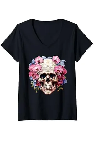 Maillot Mujer Manga Larga Dia de Muertos