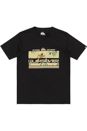 Camiseta Quiksilver Comp Logo Verde Niño 8-16 años