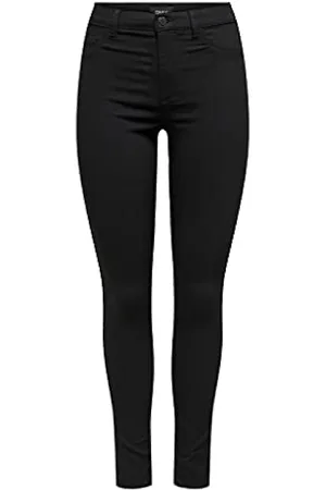 ONLY - Vaqueros negros denim jdyNewnikki Life Skinny Fit Mujer