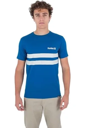 Camisa Hurley One & Only Lido Stretch Azul Hombre