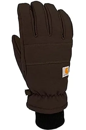 Guantes impermeables de piel sintética para hombre, manoplas